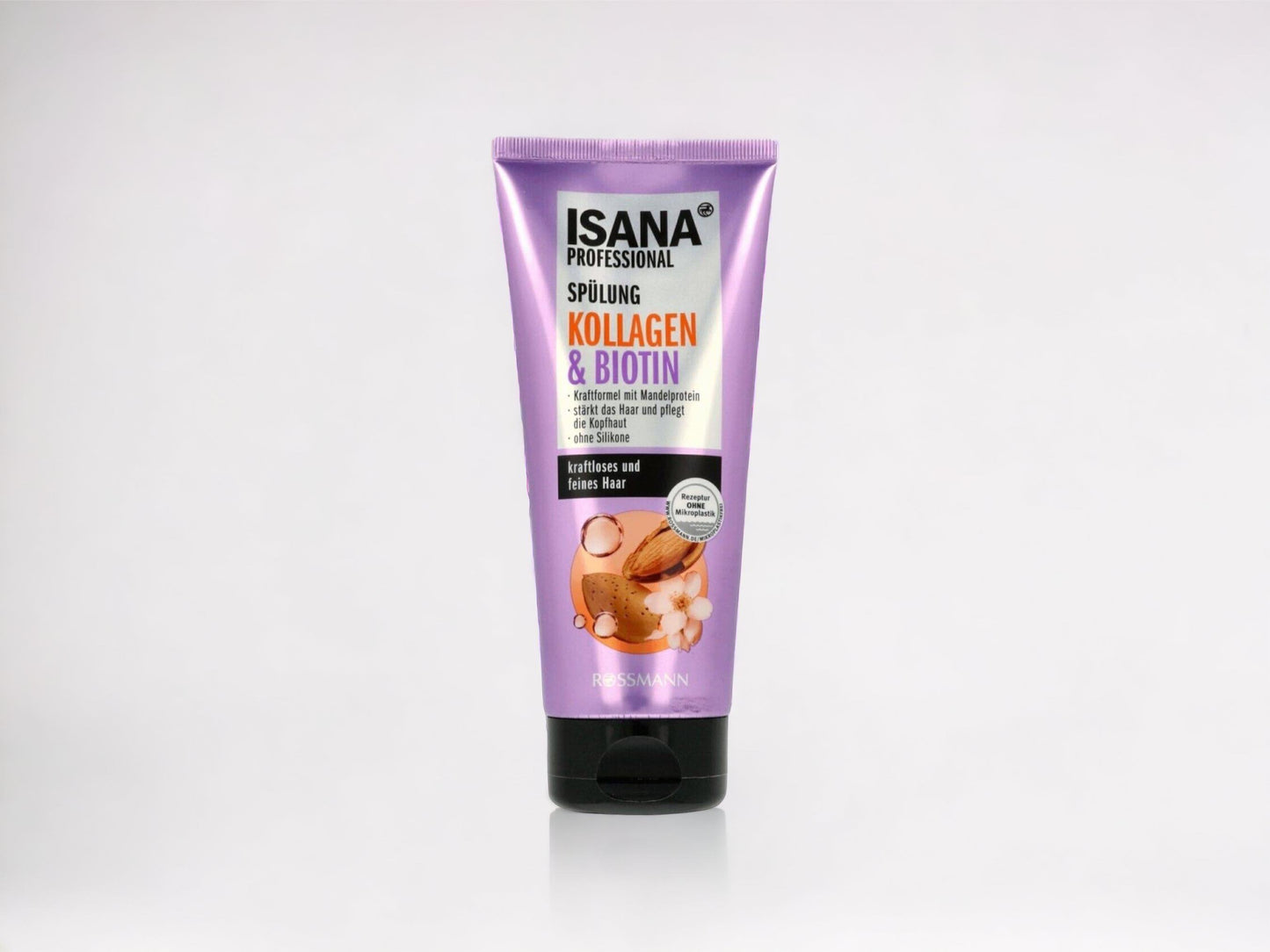 Isana Conditioner for weak and thin hair, with collagen and biotin, 200ml