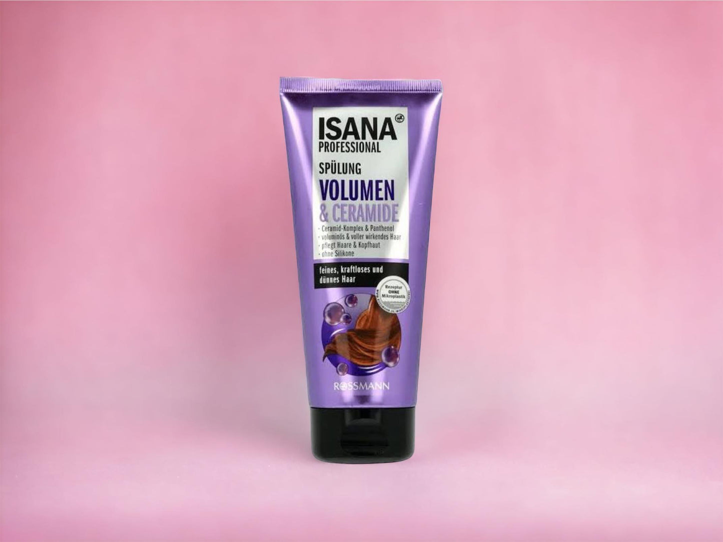 Isana Volumen & Ceramide conditioner for hair with ceramides, for greater volume, 200ml