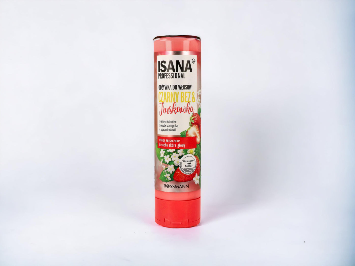 Isana Hair conditioner Black Elderberry & Strawberry, 250ml