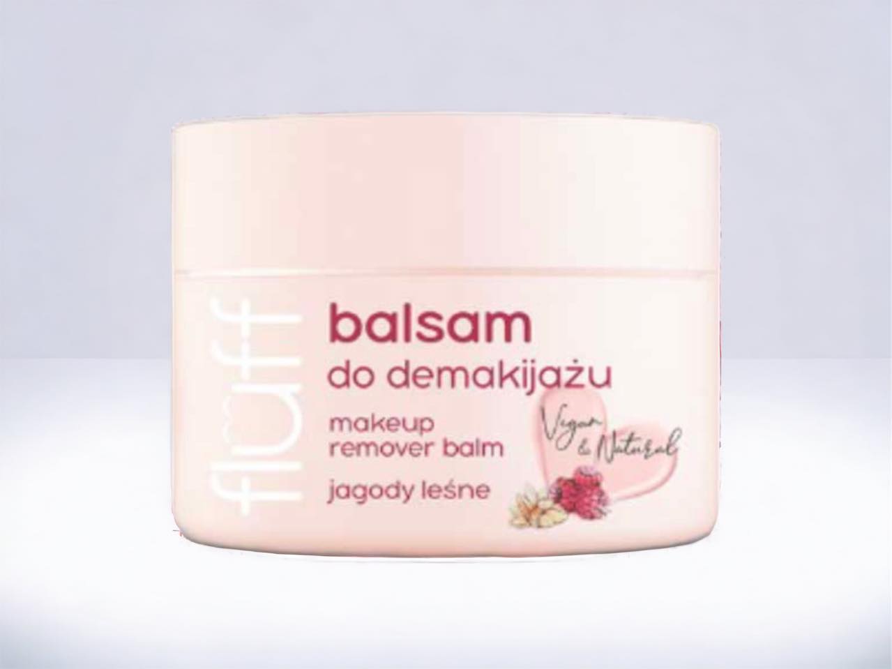 Fluff Make-up removal balm - raspberries and almonds, 50