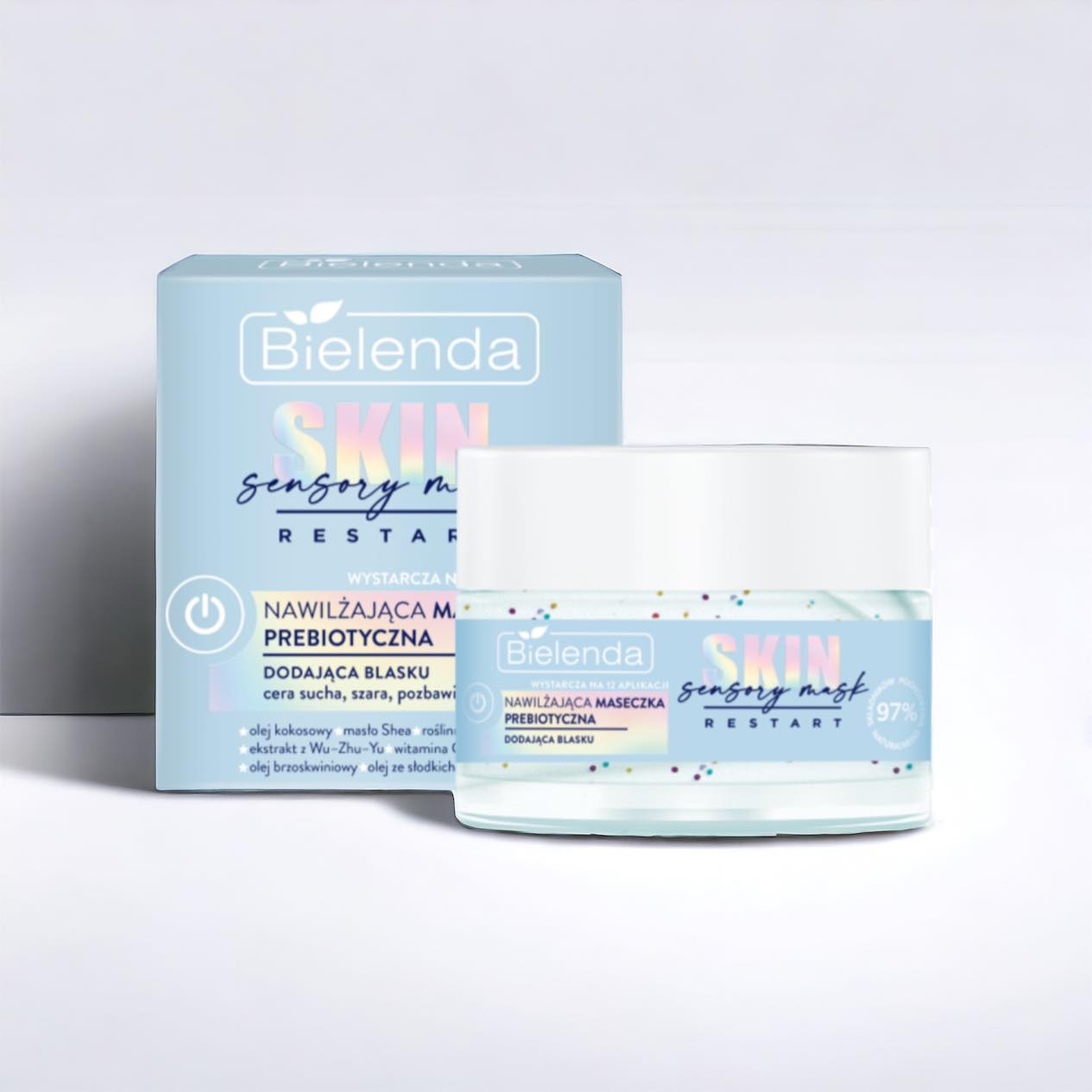 Bielenda moisturizing prebiotic mask, 50ml