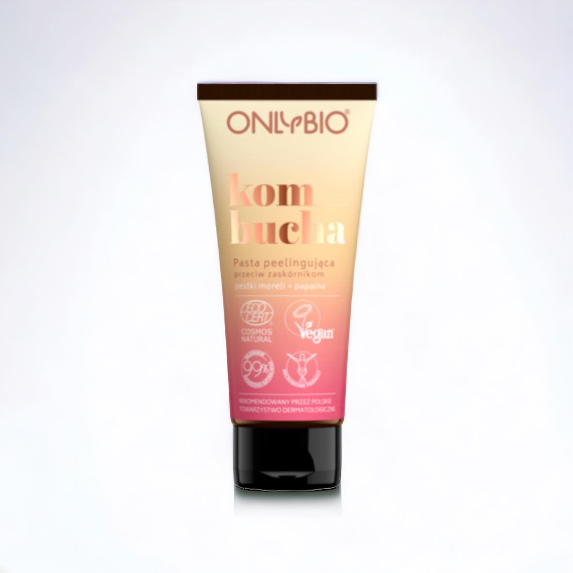 ONLYBIO Kombucha Peeling paste against blackheads, 75 ml