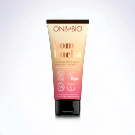 ONLYBIO Kombucha Peeling paste against blackheads, 75 ml