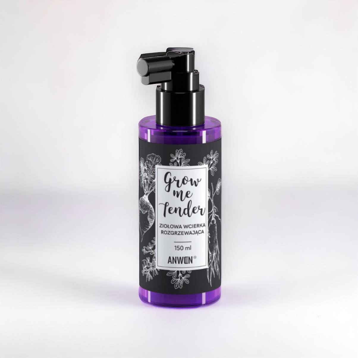 Anwen Herbal warming lotion GROW US TENDER, 150ml