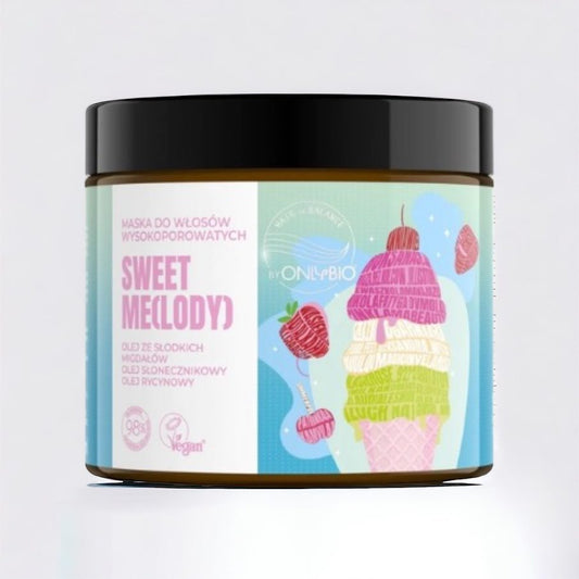 Onlybio SWEET MELODY mask for high porosity hair, 400ml