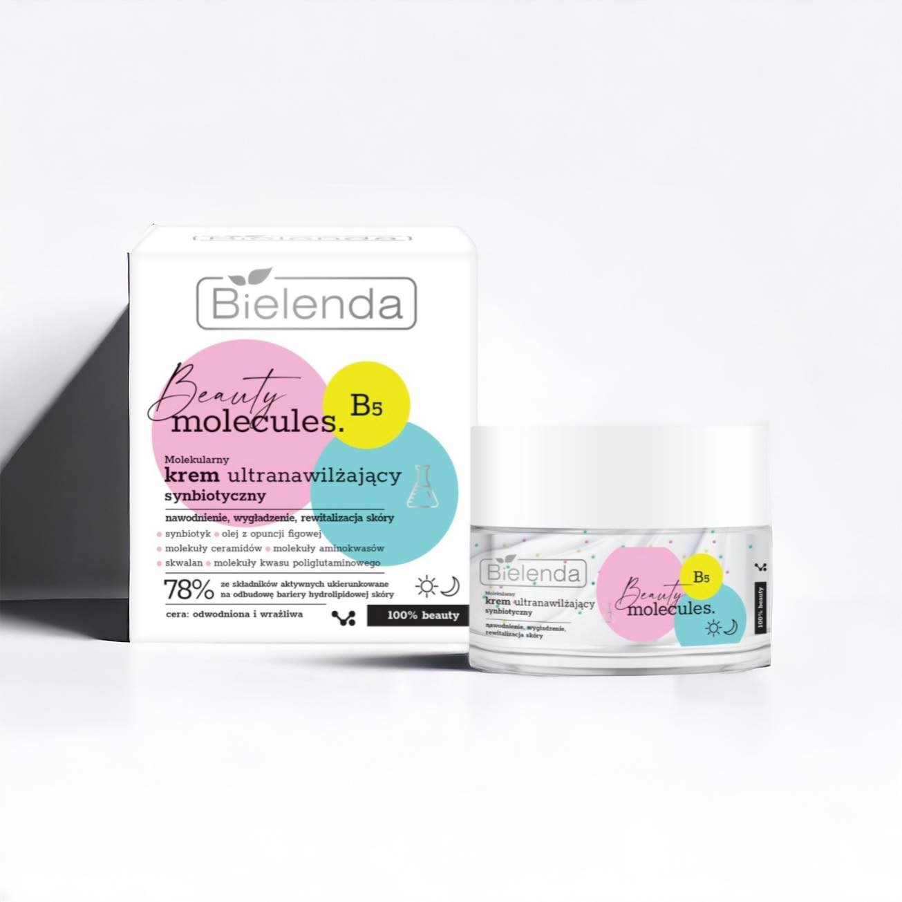 BIELENDA Beauty Molecules moisturizing cream.