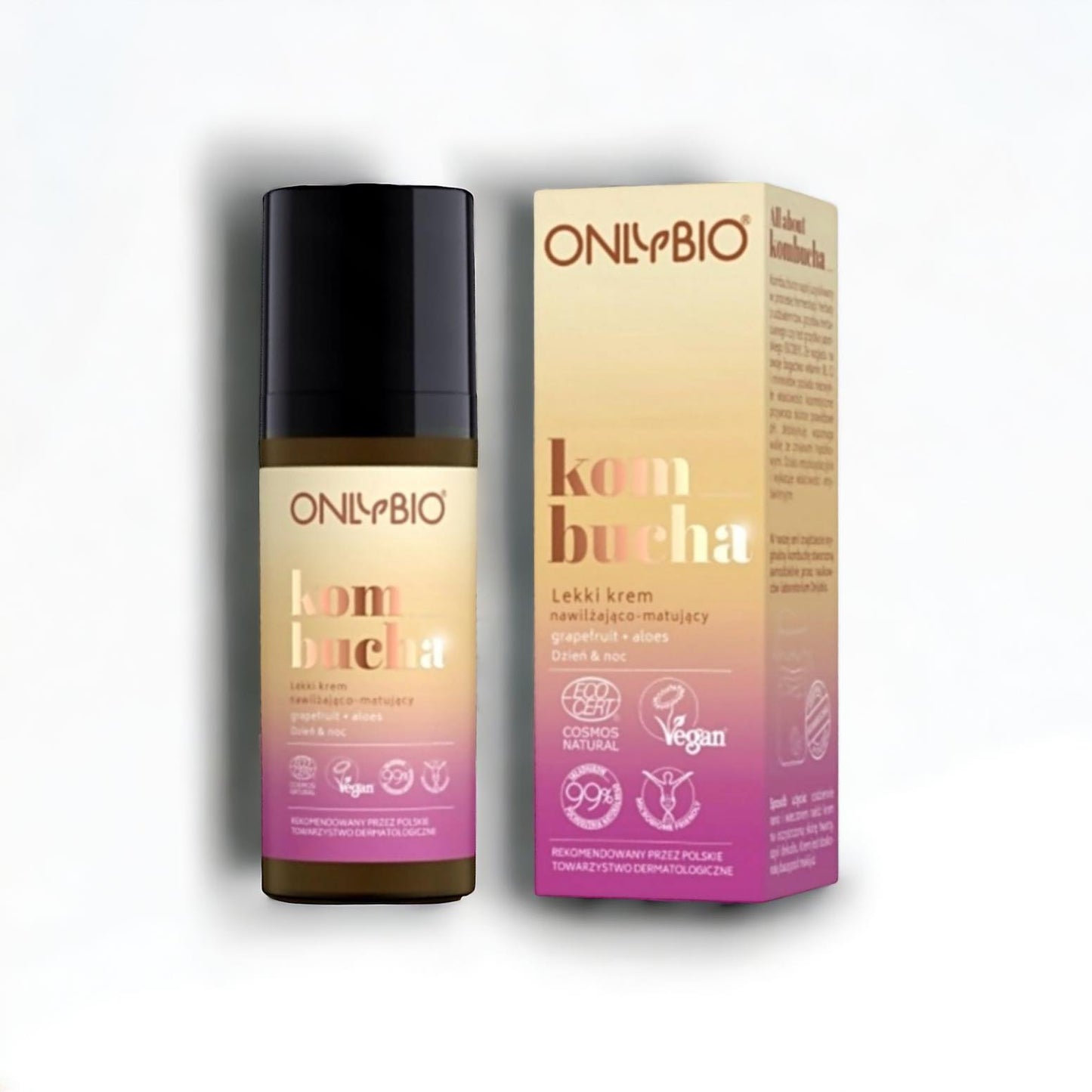 ONLYBIO Kombucha Light moisturizing and mattifying face cream, 50 ml