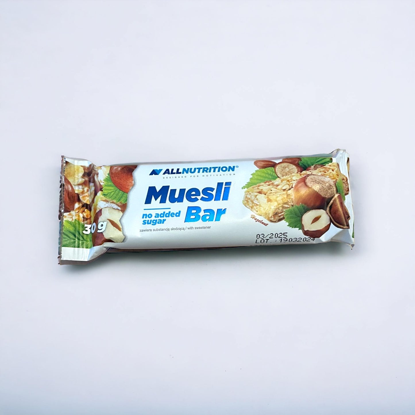 Allnutrition muesli bar, MUESLI BAR, 30g