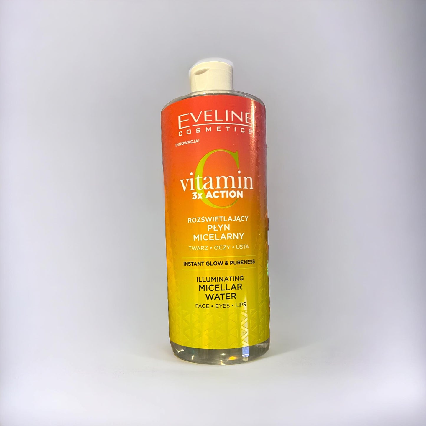 Eveline illuminating micellar fluid, 3 forms of vitamin C