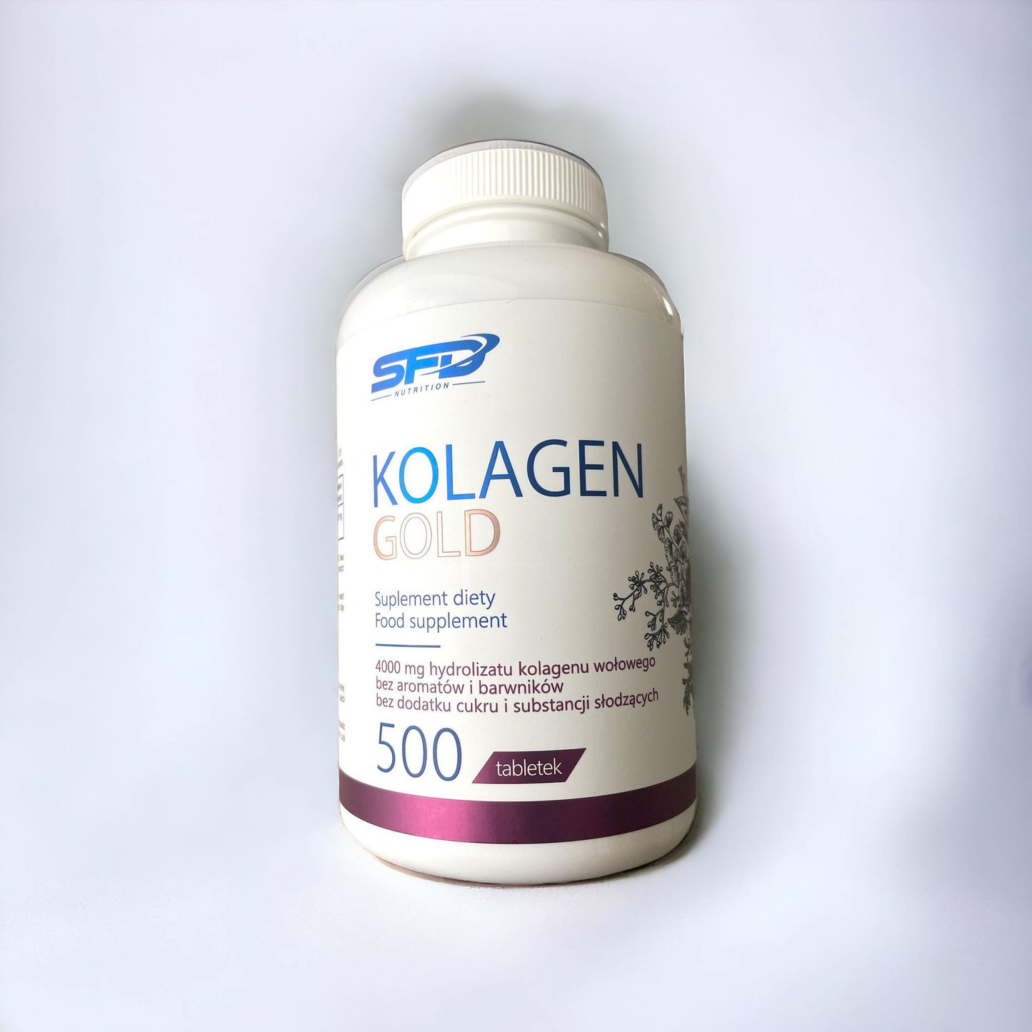 Sfd collagen gold, 500 tabs
