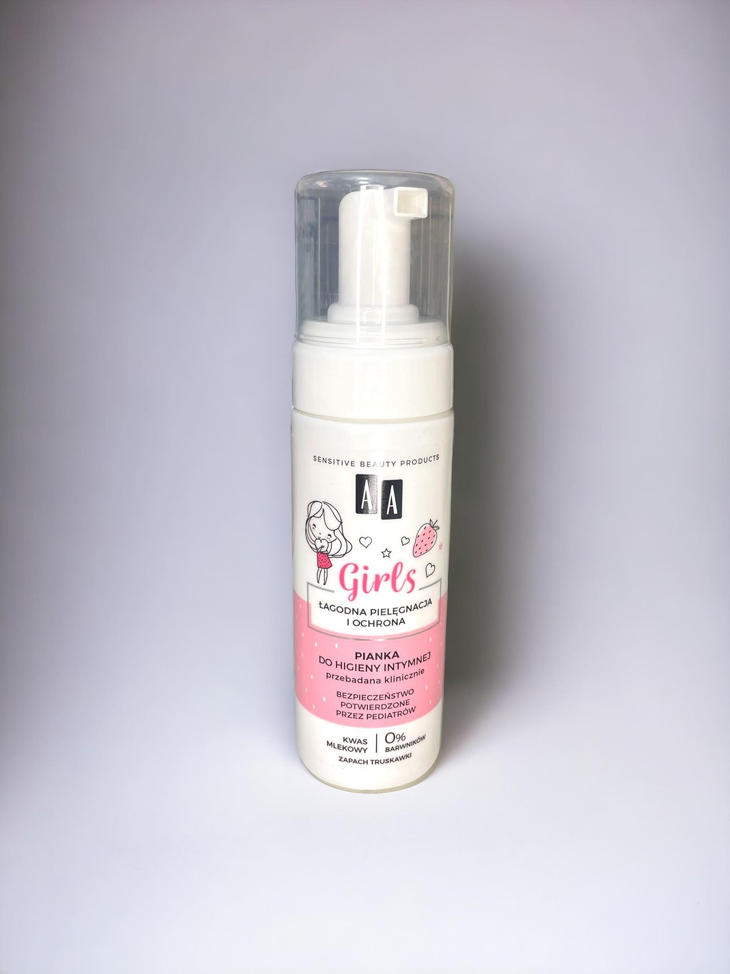 AA Intimate hygiene foam for girls, 150ml