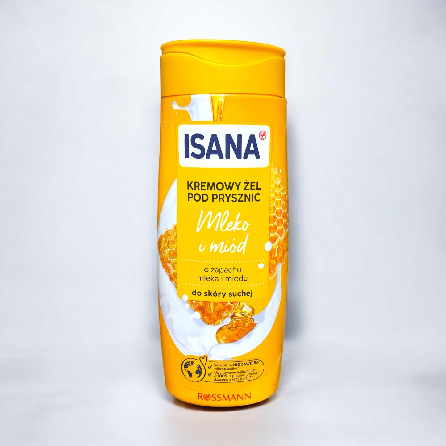 Isana Kremowyn żel pod prysznic, Mleko I Miód, 300ml
