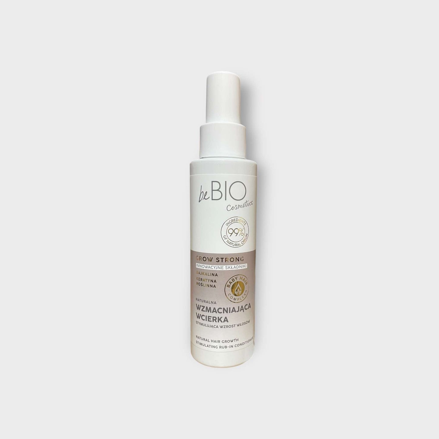 beBio Cosmetics Wcierka wzmacniająca stymulująca wzrost włosów, Baby Hair Complex 100ml