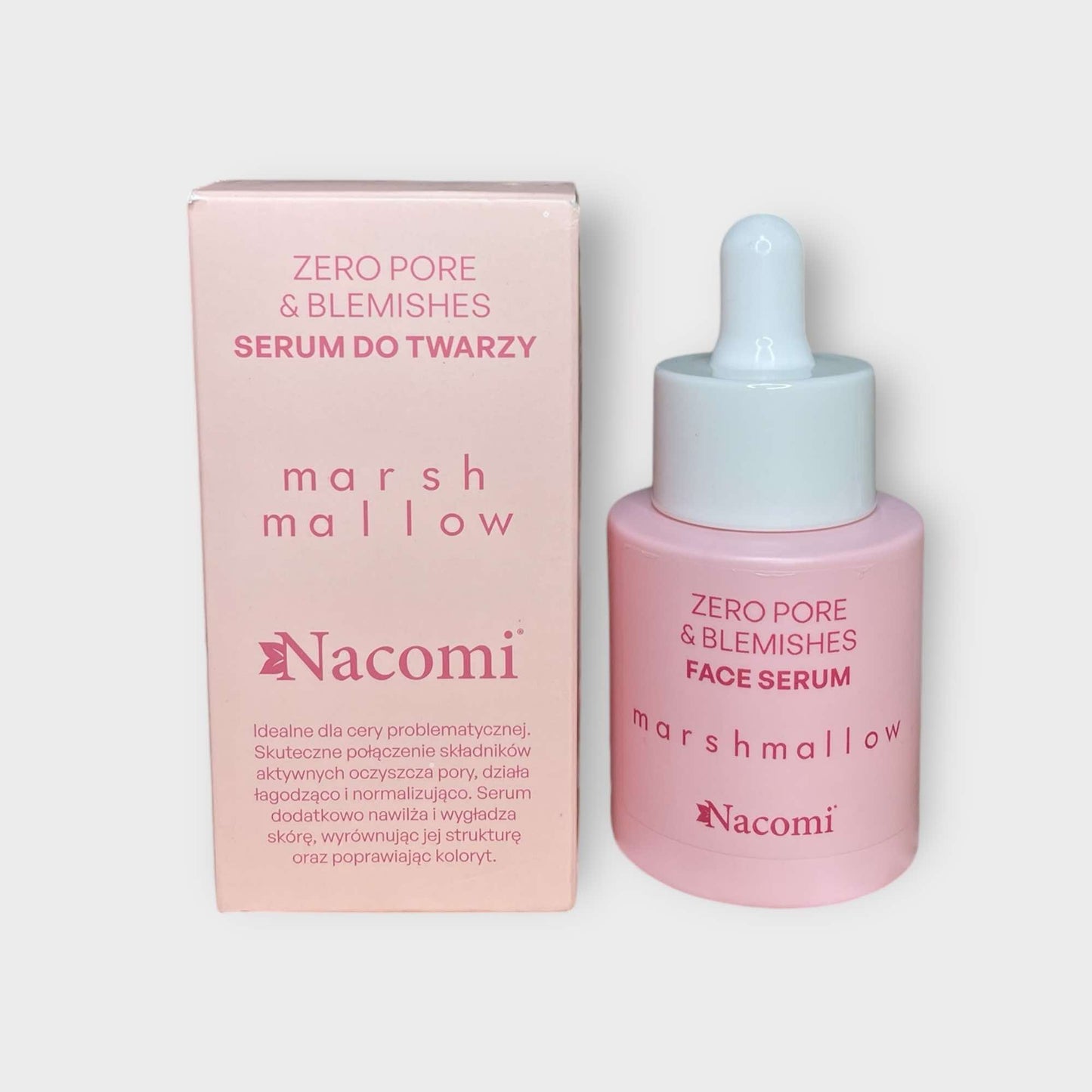 Nacomi Serum do twarzy dla cery problematycznej, Marshmallow, 30ml