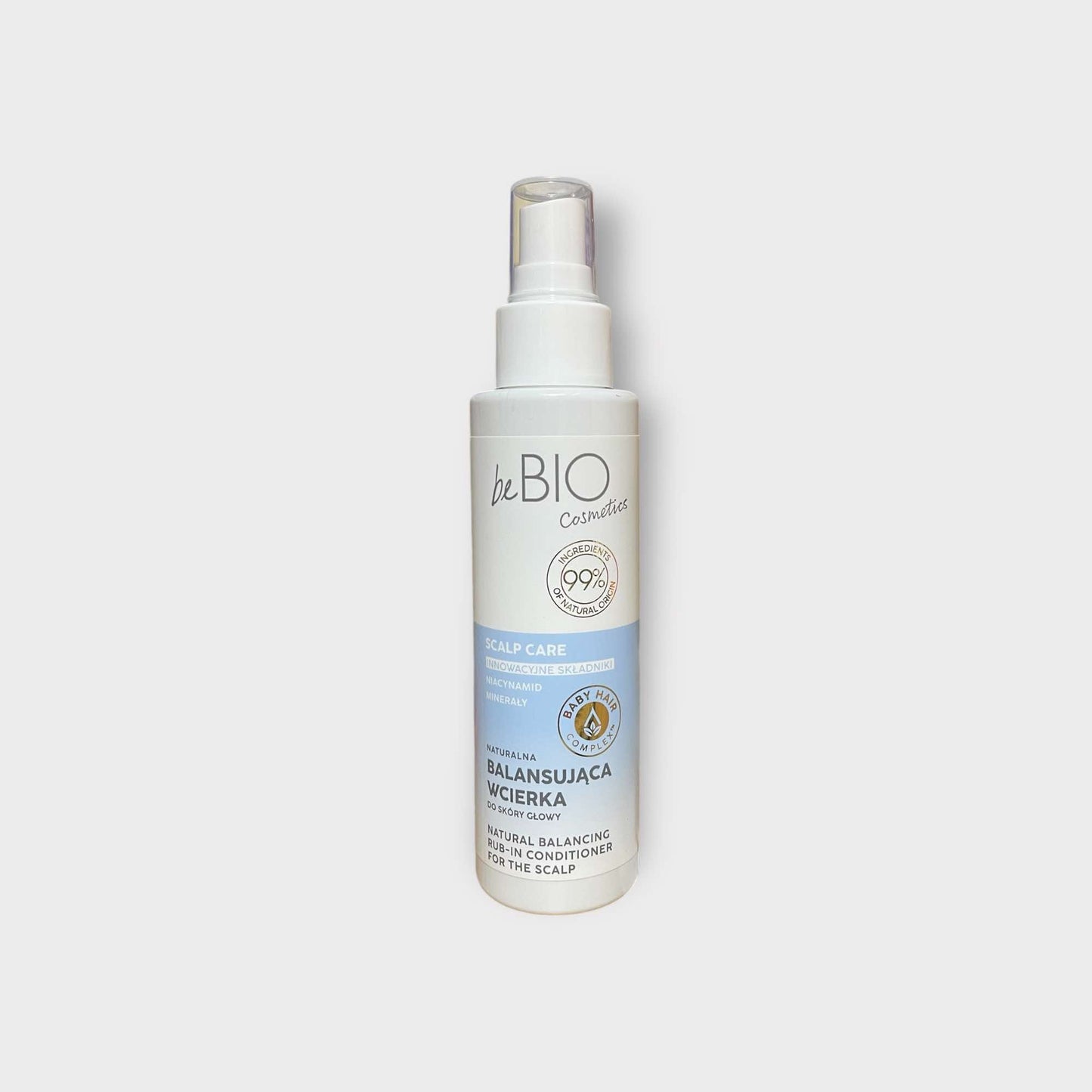 beBio Cosmetics Wcierka balansująca do skóry głowy, Baby Hair Complex, 100ml