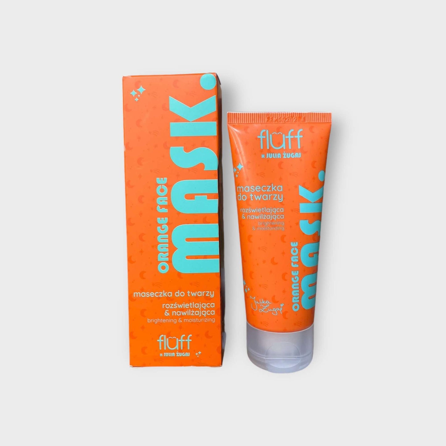 Fluff Maseczka do twarzy rozświetlająco-nawilżająca od Julii Żugaj, 50ml