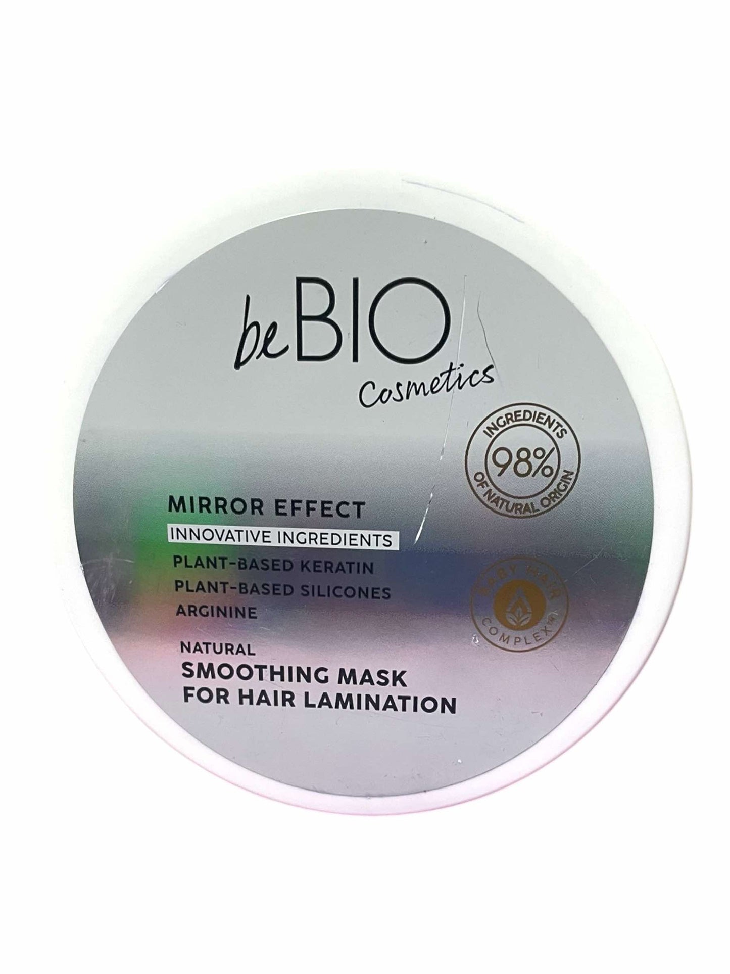 BEBIO Mirror Effect Maska do laminacji włosów, 200 ml