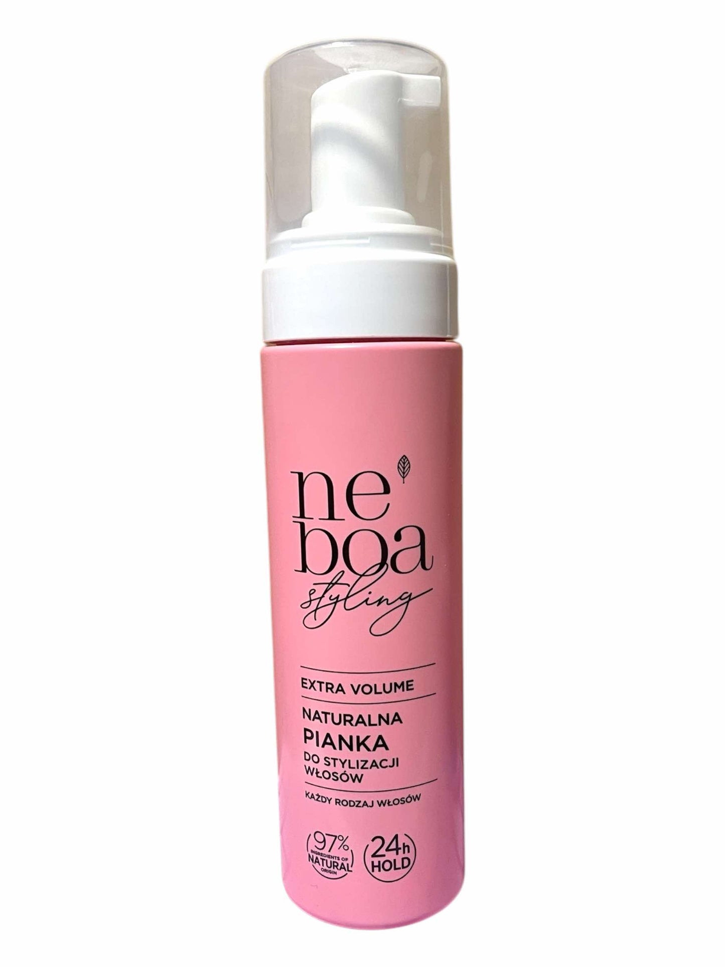 NEBOA Pianka do stylizacji włosów, Extra Volume, 200 ml