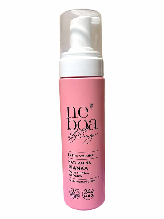 NEBOA Pianka do stylizacji włosów, Extra Volume, 200 ml