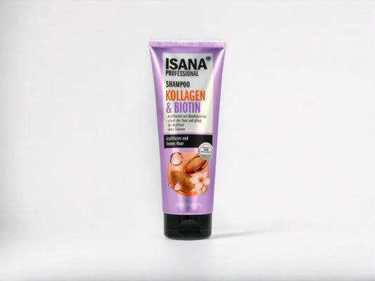 Isana Shampoo for weak and thin hair, with collagen and biotin, 250ml