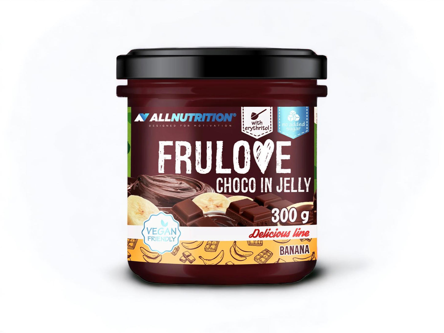 Frulove choco in jelly banana, 300g