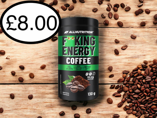 Fitking Energy COFFEE natural, 124 mg caffein. 130g