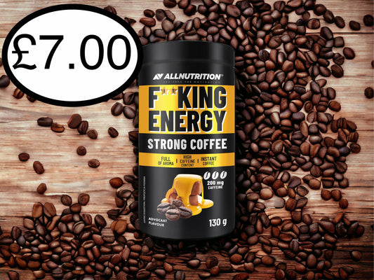 Fitking Energy STRONG COFFEE Advocaat, 200mg caffeine. 130