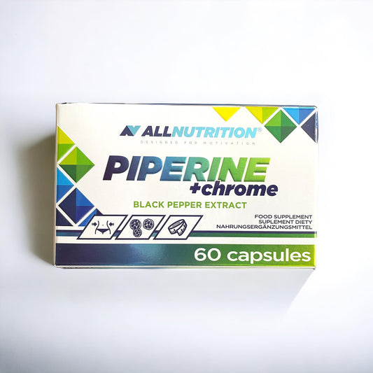 Allnutrition Piperine + Chrome, 60 kapsułek