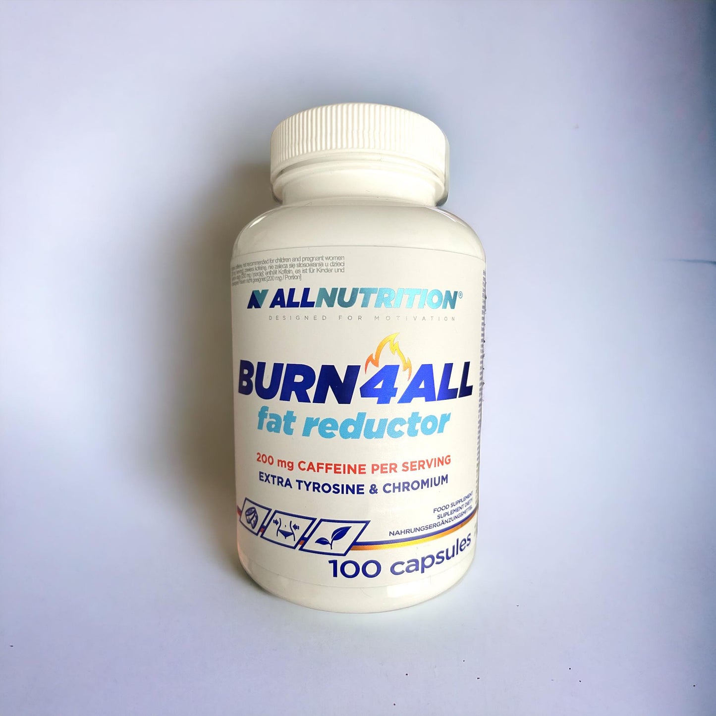 Allnutrition Reduktor tłuszczu, Burn4all fat reductor, 100 kapsułek