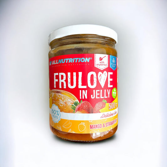 Frulove in jelly, Mango&strawberry, 500g