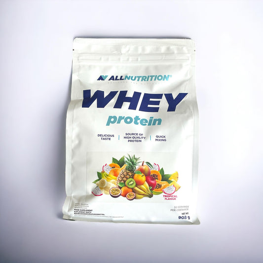 Allnutrition Białko Whey Protein Tropikalny, 908g