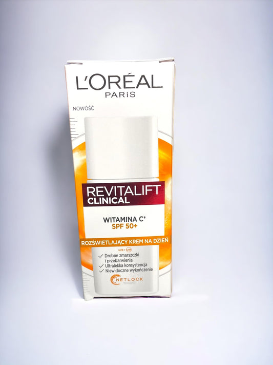 Loreal krem na dzien z witamina C i SPF50, 50 ml