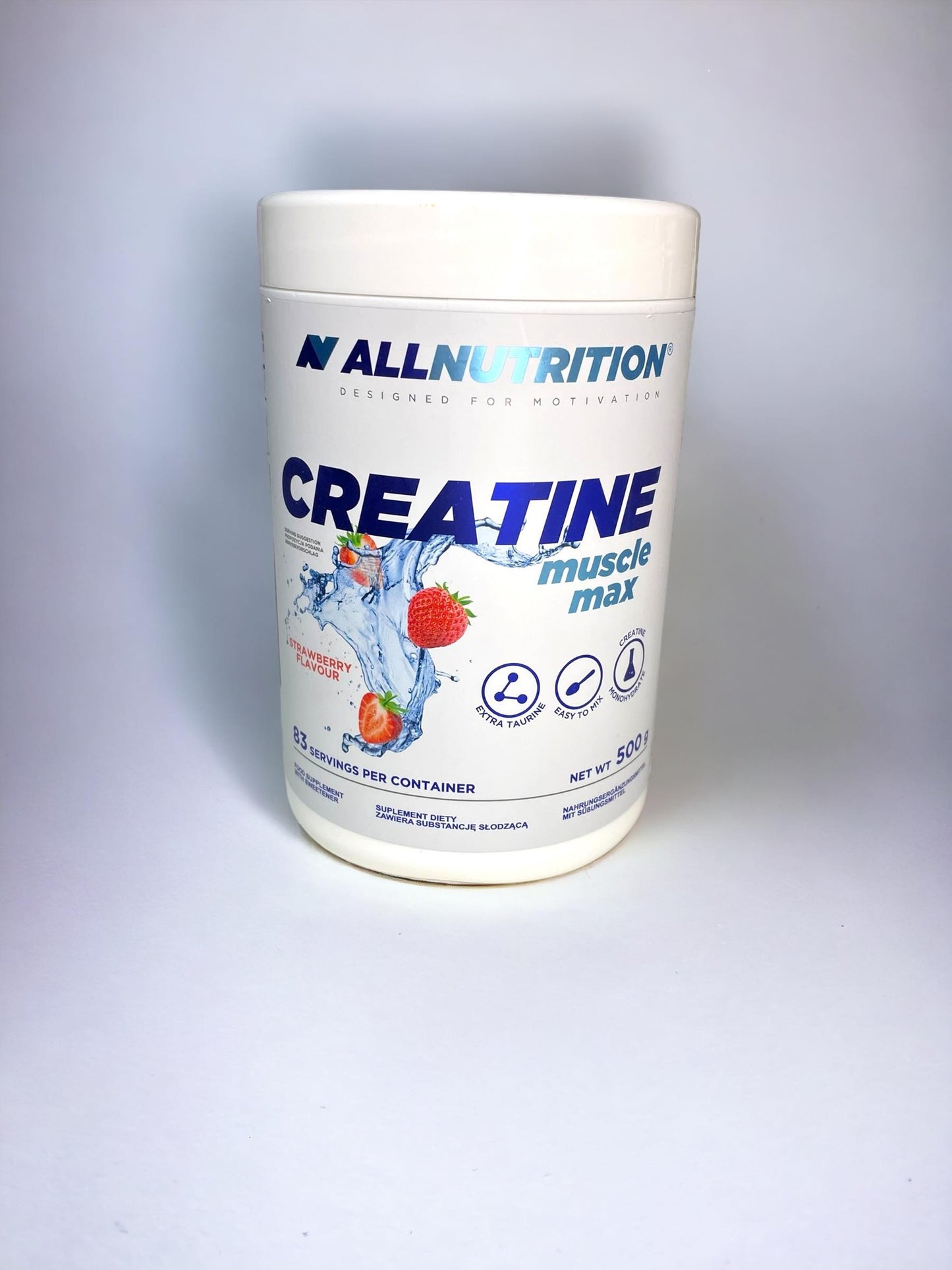 Allnutrition Creatine strawberry, 500g