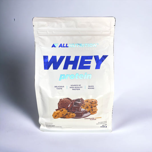 Allnutrition Białko Whey Protein Czekoladowe ciastka, 908g