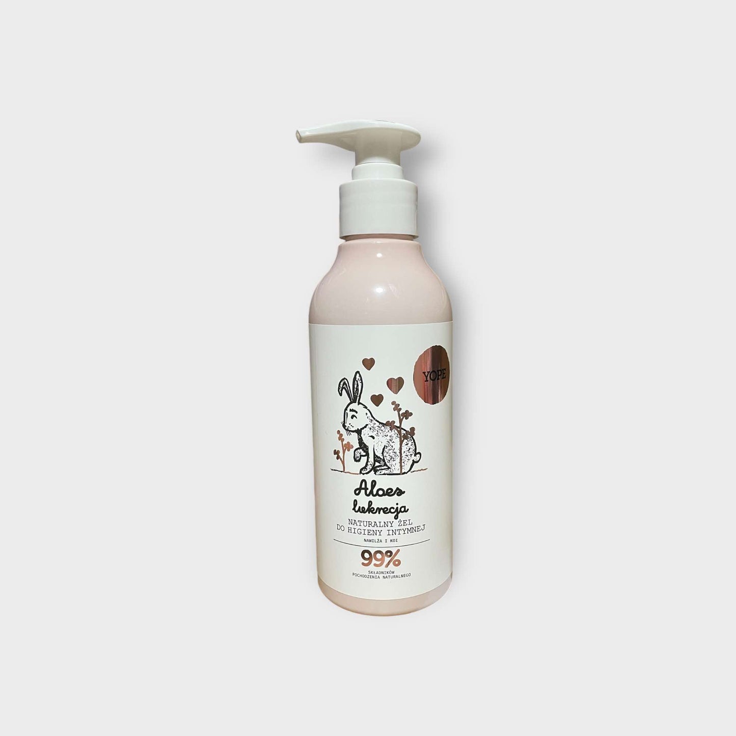 Yope Żel do higieny intymnej, nawilża i koi, Aloes Lukrecja, 300ml