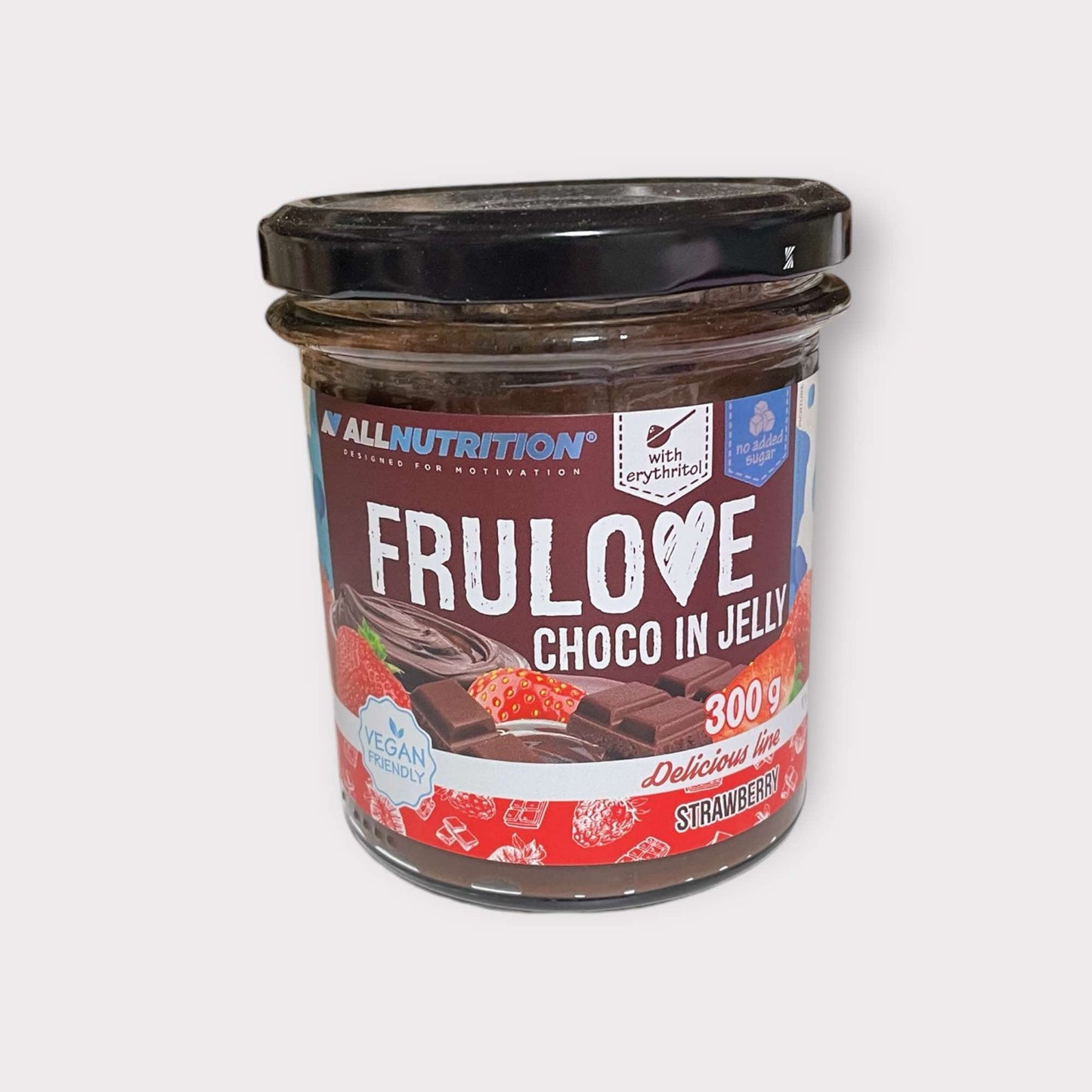 Frulove Choco In Jelly Truskawka, 300g