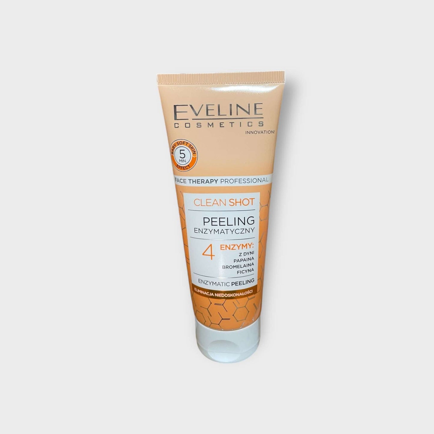 Eveline Enzymatyczny peeling, 4 Enzymy, Face Therapy Professional,  75ml