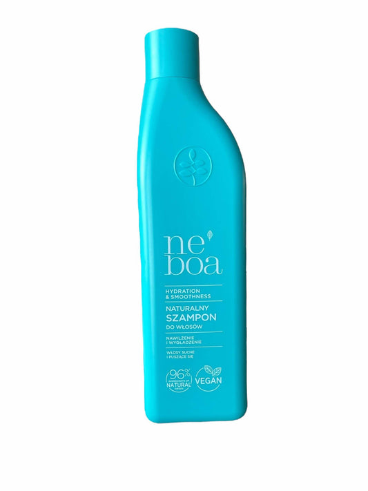 NEBOA Hydration & Smoothness Szampon do włosów, naturalny, włosy suche i puszące się, 300 ml