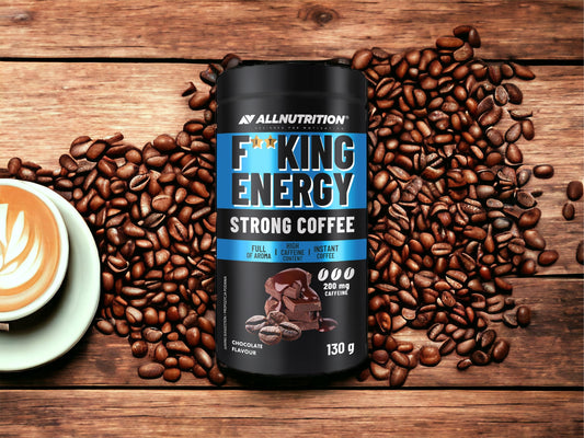 Fitking Energy STRONG COFFEE chocolate, 200mg caffeine. 130